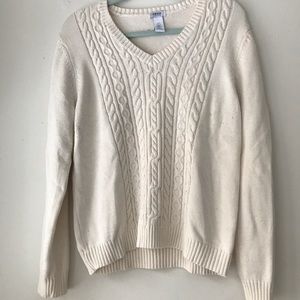 Vintage Izod Cableknit Sweater